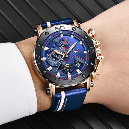 LIGE - Premium Sport Steel Watch