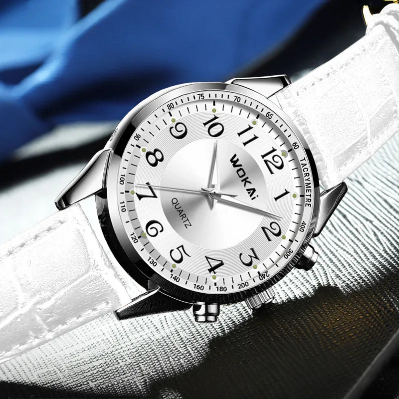 Casual Sports Watch in White