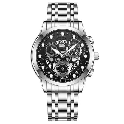 LIGE - Stylish Revolver Watch