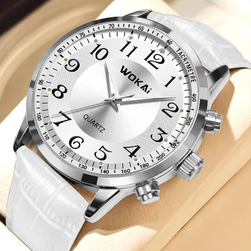 Casual Sports Watch in White