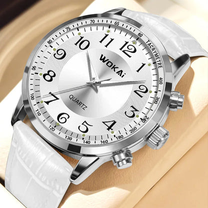 Casual Sports Watch in White