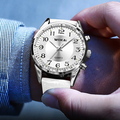 Casual Sports Watch in White