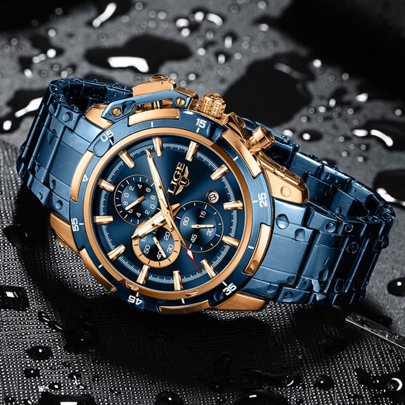 LIGE - Elegant Steel Watch Piguet