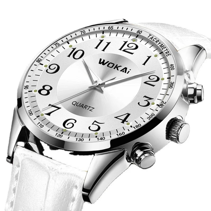 Casual Sports Watch in White