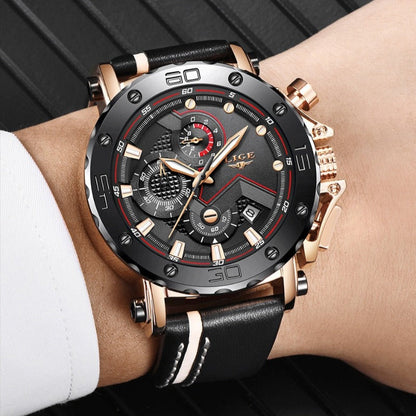 LIGE - Premium Sport Steel Watch