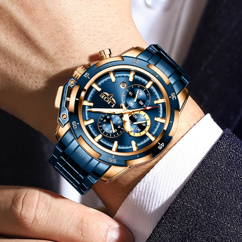 LIGE - Elegant Steel Watch Piguet
