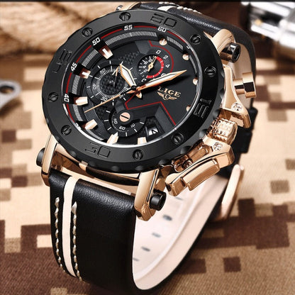 LIGE - Premium Sport Steel Watch