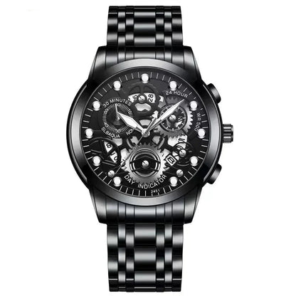 LIGE - Stylish Revolver Watch
