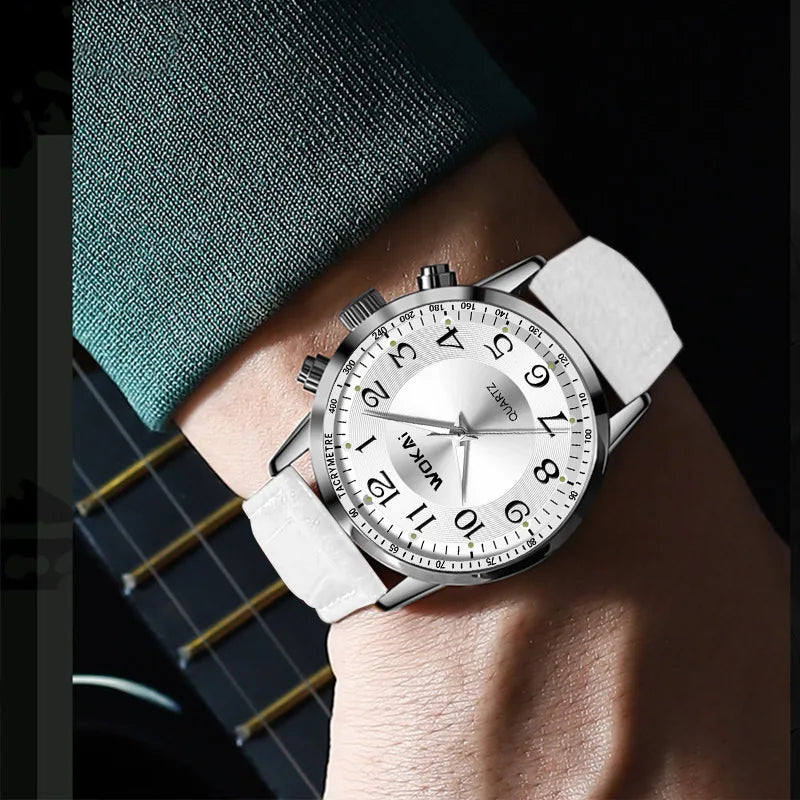 Casual Sports Watch in White