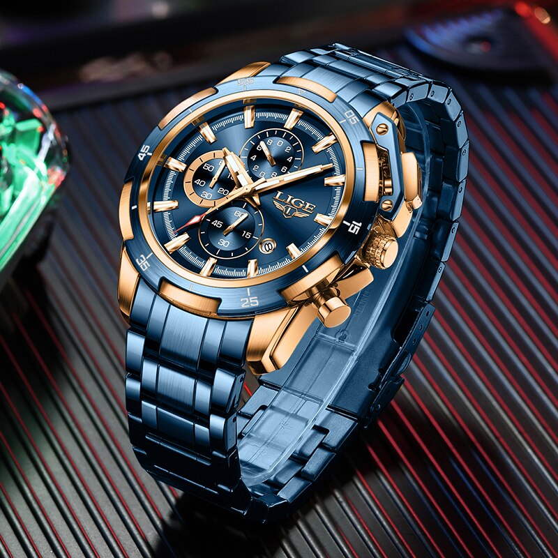 LIGE - Elegant Steel Watch Piguet