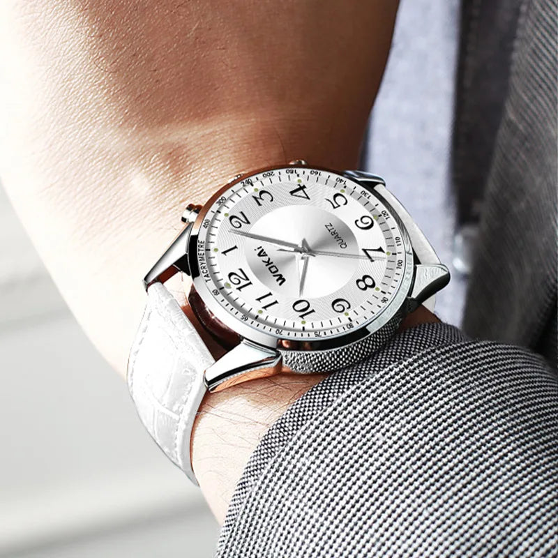 Casual Sports Watch in White