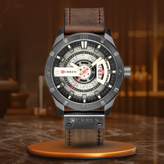 Sporty Military Men's Watch with Quartz