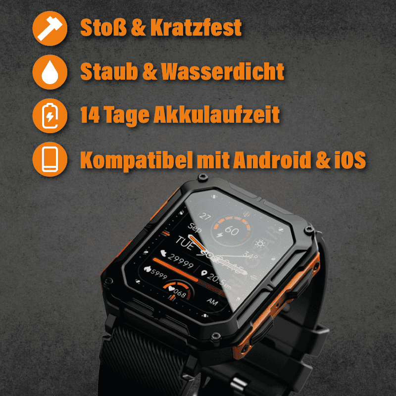 Thor Stahlgear - The Most Stable Smartwatch
