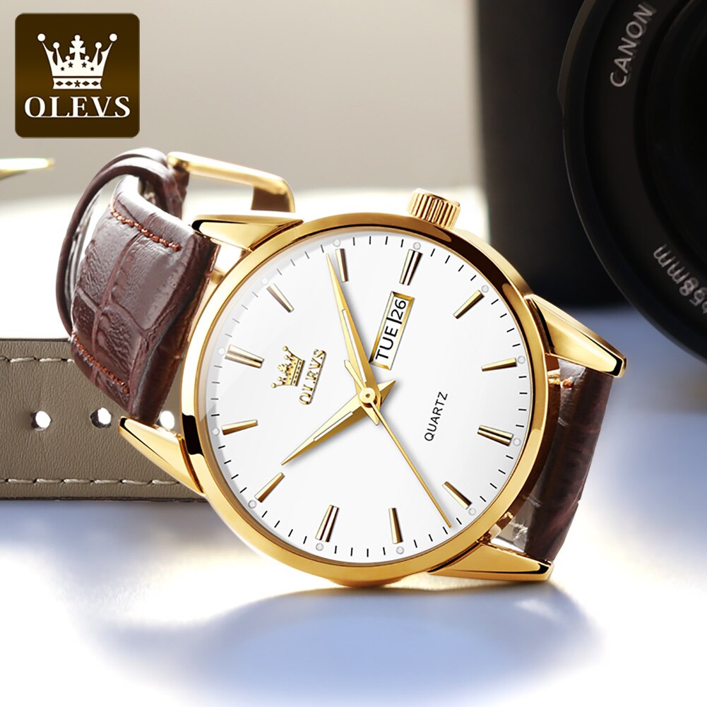 OLEVS - Slim minimalist design