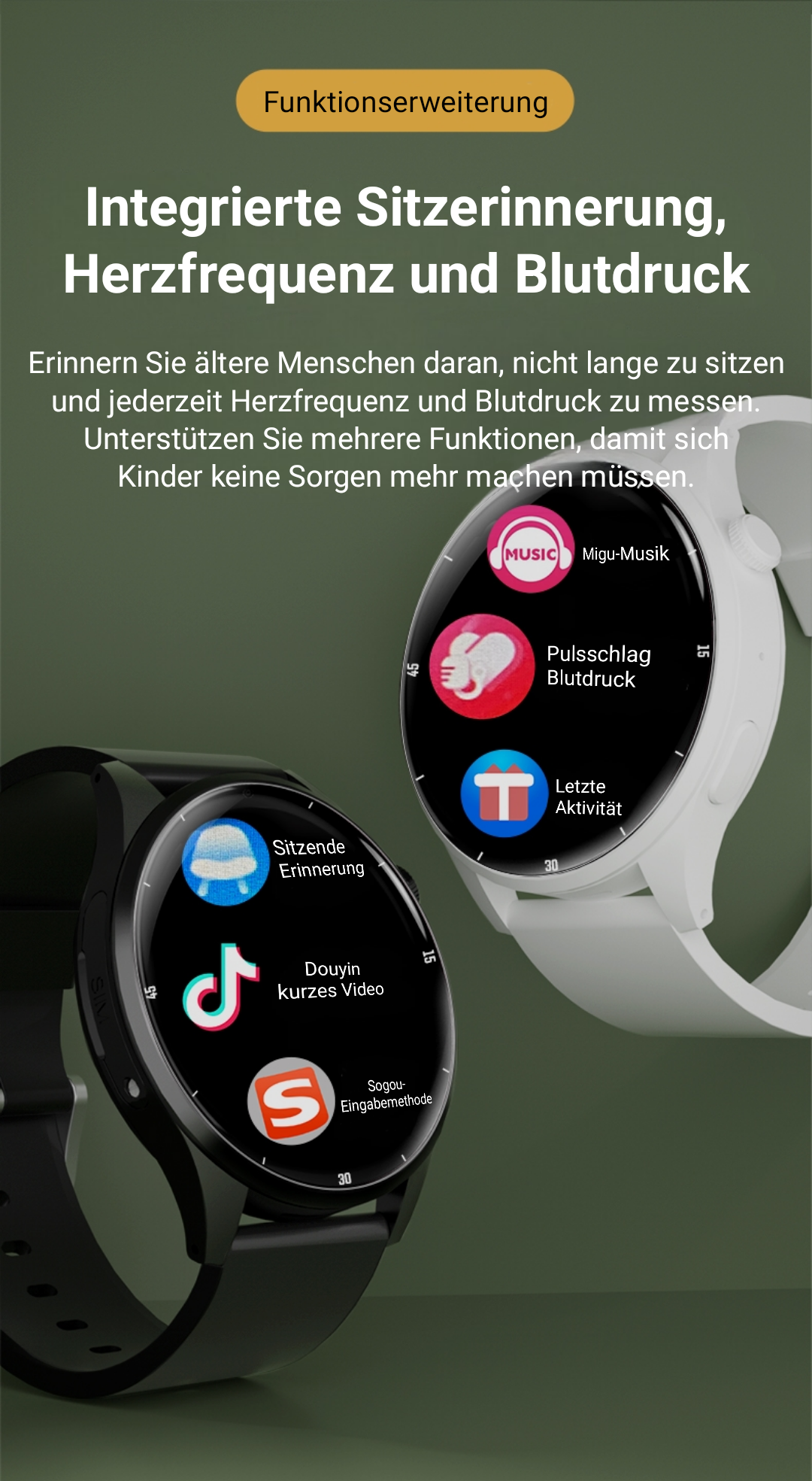 Kardena® CARE SOS 2 including fall detection & GPS