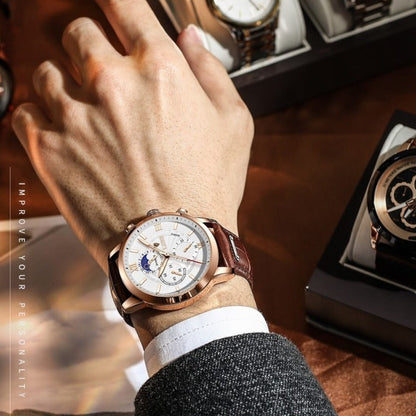 LIGE® Timeless Sports Watch for Active Lifestyles