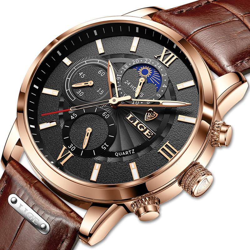 LIGE® Timeless Sports Watch for Active Lifestyles