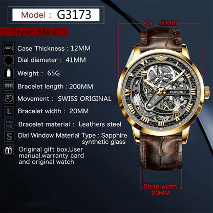 OUPINKE - Eye-catching Skeleton Design