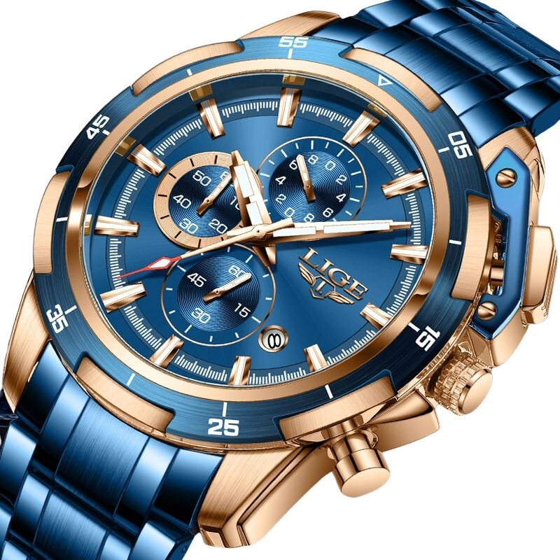 LIGE - Elegant Steel Watch Piguet
