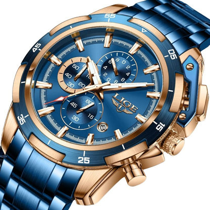 LIGE - Elegant Steel Watch Piguet